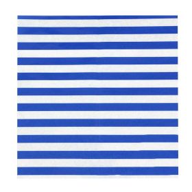 200 Pcs Baking Papers Grease-Proof Wax Papers Hamburger Papers [Blue Stripes]